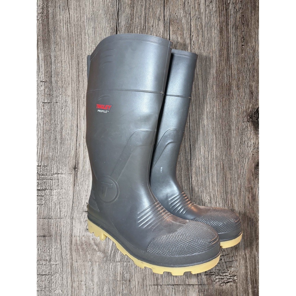 Tingley - 15 inch Tall - Rubber Work Boots - Waterproof Mens Size 8m Women's 10w